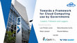 Research paper thumbnail of Towards a Framework for Cloud Computing use by Governments: Leaders, Followers and Laggers