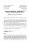 Research paper thumbnail of ORGANIZACIJA PORESKE ADMINISTRACIJE U FUNKCIJI SMANJENJA PORESKE EVAZIJE ORIGINALNI NAUČNI RAD / ORIGINAL SCIENTIFIC PAPER Časopis za ekonomiju i tržišne komunikacije Economy and Market Communication Review