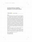 Research paper thumbnail of Simulating Machines