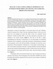 Research paper thumbnail of ROCK ART AT CHALCATZINGO, MORELOS: METHODOLOGY AND TECHNIQUES FOR RECORDING, DOCUMENTING AND ELABORATING PRESERVATION STRATEGIES