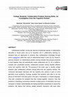 Research paper thumbnail of College Students’ Collaborative Problem Solving Skills: An Investigation from the Cognitive Domain