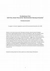 Research paper thumbnail of The Watchman's Part: Earth Time, Human Time and the "World Scientists' Warning to Humanity"