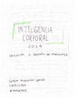 Research paper thumbnail of Bitácora de Clase: Inteligencia Corporal