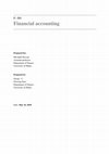 Research paper thumbnail of Financial Accounting