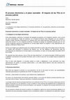 Research paper thumbnail of El proceso electrónico y el plazo razonable - El impacto de las TICs en el proceso judicial