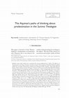 Research paper thumbnail of The Aquinas's paths of thinking about predestination in the Summa Theologiae