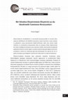 Research paper thumbnail of Bir Kitabın Eleştirisinin Eleştirisi ya da Akademik Camianın Hezeyanları