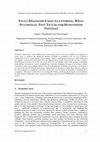 Research paper thumbnail of FAULT DIAGNOSIS USING CLUSTERING. WHAT STATISTICAL TEST TO USE FOR HYPOTHESIS TESTING