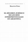 Research paper thumbnail of EL RÉGIMEN JURÍDICO DE LOS RÍOS INTERPROVINCIALES EN ARGENTINA