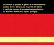 Research paper thumbnail of La pobreza, la igualdad de género y el medioambiente. Análisis de tres Objetivos de Desarrollo del Milenio a través de procesos de presupuestos participativos en R. Dominicana, España y Uruguay