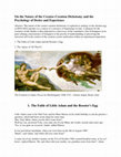 Research paper thumbnail of On the Nature of the Creator-Creation Dichotomy and the Psychology of Desire and Experience