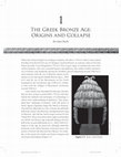 Research paper thumbnail of The Greek Bronze Age: Origins and Collapse