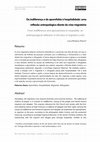 Research paper thumbnail of Da indiferença e da aporofobia à hospitalidade: uma reflexão antropológica diante da crise migratória - From indifference and aporophobiato hospitality: an
anthropological reflection in the face of migration crisis 10.7213/2175-1838.12.001.DS01