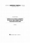 Research paper thumbnail of DIRITTO D'ACCESSO E SEGRETO D'UFFICIO NELL'AMBITO DELLA VIGILANZA BANCARIA Estratto