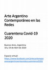 Research paper thumbnail of Catálogo Arte argentino en las redes