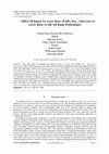 Research paper thumbnail of Effect Of Equity To Assets Ratio (EAR), Size , and Loan To Assets Ratio (LAR) On Bank Performance