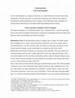 Research paper thumbnail of Church and State in the United Kingdom