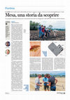 Research paper thumbnail of Mesa, una storia da scoprire (newspaper article on our research in the Pontine Marshes)