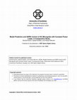 Research paper thumbnail of Model Predictive and SDRE Control of DC Microgrids with Constant Power Loads: A Comparative Study Model Predictive and SDRE Control of DC Microgrids with Constant Power Loads: A Comparative Study