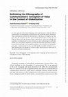 Research paper thumbnail of Rethinking the Ethnography of Communication's Conception of Value in the Context of Globalization (with Yaqiong Fang)