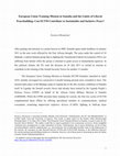 Research paper thumbnail of European Union Training Mission in Somalia and the Limits of Liberal Peacebuilding: Can EUTM Contribute to Sustainable and Inclusive Peace?