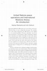 Research paper thumbnail of United Nations Peace Operations and International Relations Theory: An Introduction