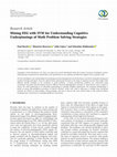 Research paper thumbnail of Mining EEG with SVM for Understanding Cognitive Underpinnings of Math Problem Solving Strategies