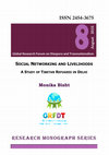 Research paper thumbnail of SOCIAL NETWORKING AND LIVELIHOODS A STUDY OF TIBETAN REFUGEES IN DELHI