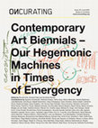 Research paper thumbnail of Biennials and hegemony: Experiences from the Thai laboratory