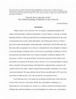 Research paper thumbnail of "Close Thy Byron, Open Thy Goethe": The Cultural Psychology of Modernity in Sartor Resartus