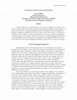 Research paper thumbnail of STATEMENT OF TEACHING PHILOSOPHY