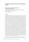 Research paper thumbnail of The Protection of Adults in the European Union