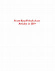 Research paper thumbnail of Must-Read blockchain Articles in 2019