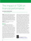 Research paper thumbnail of The impact of TQM on financial perform ance