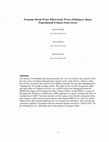 Research paper thumbnail of Economic Break-Water Effects from Waves of Refugees: Quasi- Experimental Evidence from Greece