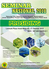 Research paper thumbnail of PROSIDING SEMINAR NASIONAL SAINTEK 2018 Penyunting