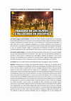 Research paper thumbnail of QUIÉN ES EL CULPABLE DE LA TRAGEDIA DE RESTOBAR EN LOS OLIVOS