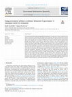 Research paper thumbnail of Using government websites to enhance democratic E-governance: A conceptual model for evaluation