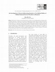 Research paper thumbnail of An Investigation of Factors Influencing Intention to Use Mobile Wallets of Mobile Financial Services Providers in Myanmar