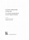 Research paper thumbnail of La Corte costituzionale e il fine vita. Un confronto interdisciplinare sul caso Cappato-Antoniani