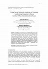 Research paper thumbnail of Using Social Network Analysis to Examine Leadership Capacity within a Central Office Administrative Team