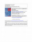 Research paper thumbnail of International Journal of Leadership in Education Theory and Practice Publication details, including instructions for authors and subscription information: Examination of leadership practices of principals identified as servant leaders