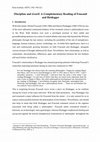 Research paper thumbnail of Discipline and Gestell: A Complementary Reading of Foucault and Heidegger