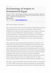 Research paper thumbnail of Archaeology of empire in Achaemenid Egypt