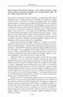 Research paper thumbnail of Angelo Principe, Recensione a Maurice Mauviel-Elso Simone Serpentini, "Enrico Sappia. Cospiratore e agente segreto di Mazzini" (Artemia Edizioni, 2009)