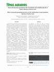 Research paper thumbnail of Efecto de bacterias promotoras del crecimiento en la fertilización de la batata (Ipomoea batatas Lam)