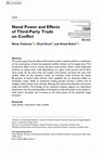 Research paper thumbnail of Naval Power and Effects of Third-Party Trade on Conflict