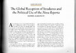 Research paper thumbnail of The Global Reception of Stradanus and the Political Use of the Nova Reperta