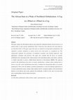 Research paper thumbnail of Original Paper The African State in a Wake of Neoliberal Globalization: A Cog in a Wheel or a Wheel in a Cog