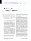 Research paper thumbnail of The Hearing Test - Evidence of a Vegetal Entity